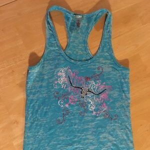 Cowgirl Hardware Racerback Tank Top